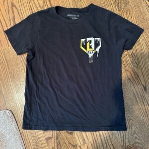 Black Short Sleeve Kids Tee